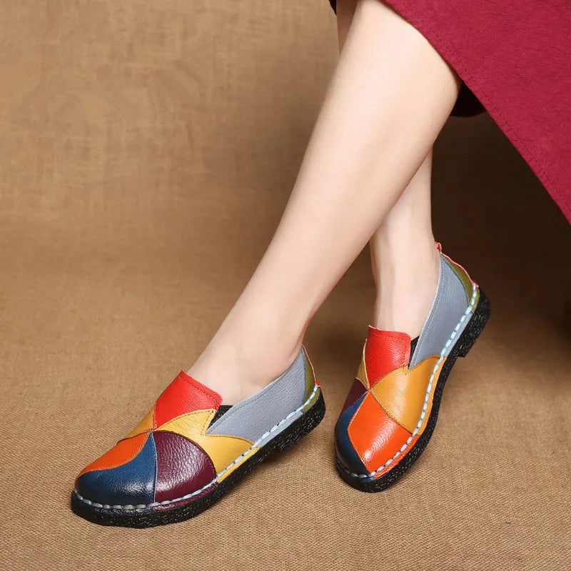 Brise - Mocassins Colorés Patchwork