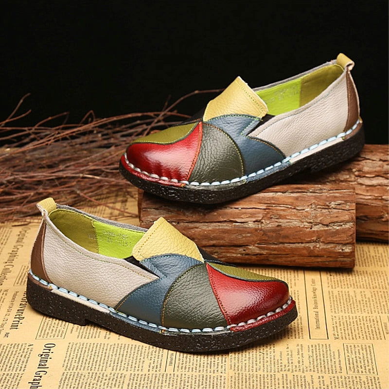 Brise - Mocassins Colorés Patchwork