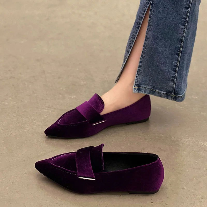 Nox - Mocassins Femme Pointus