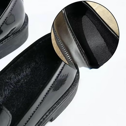 Brise - Mocassins Vernis avec Franges