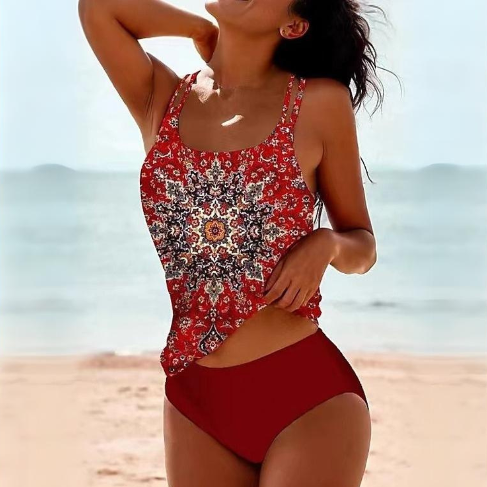 Clémentine - Tankini Élégant