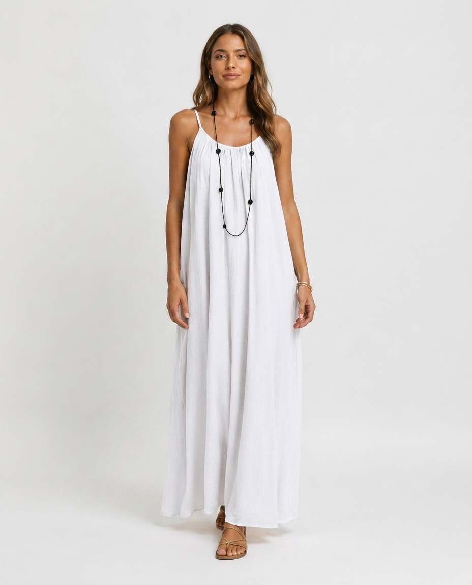 Claudine™ - Robe Longue Sans Manches