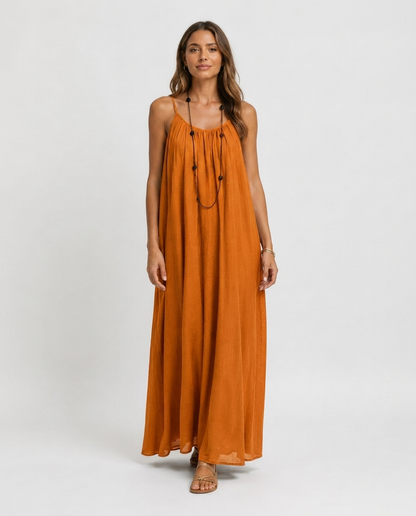 Claudine™ - Robe Longue Sans Manches