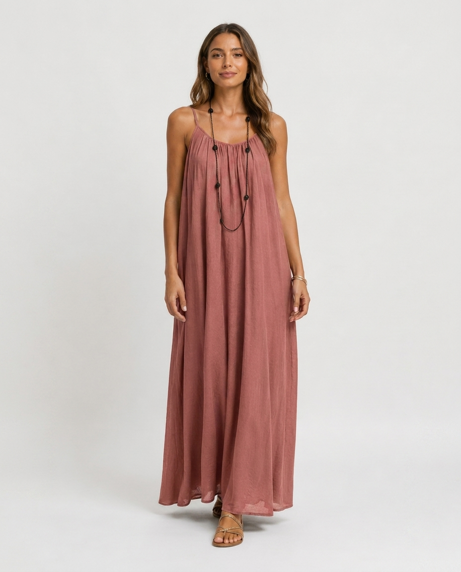 Claudine™ - Robe Longue Sans Manches