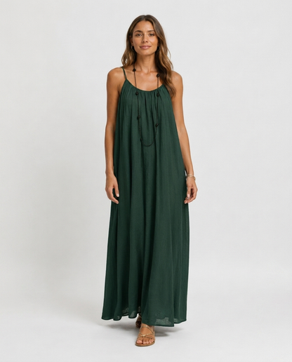 Claudine™ - Robe Longue Sans Manches