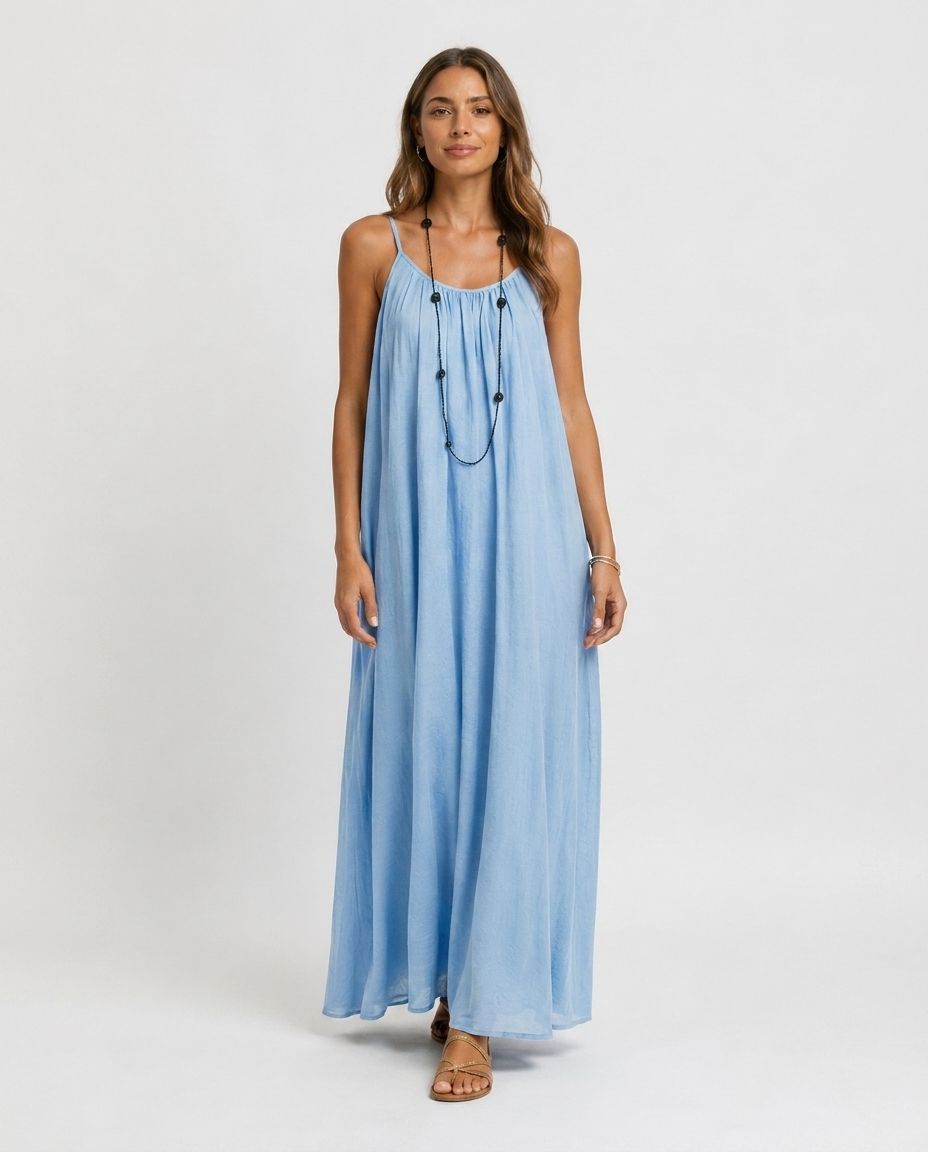 Claudine™ - Robe Longue Sans Manches
