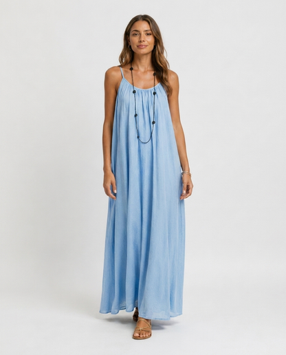 Claudine™ - Robe Longue Sans Manches