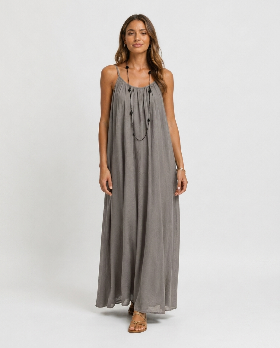 Claudine™ - Robe Longue Sans Manches