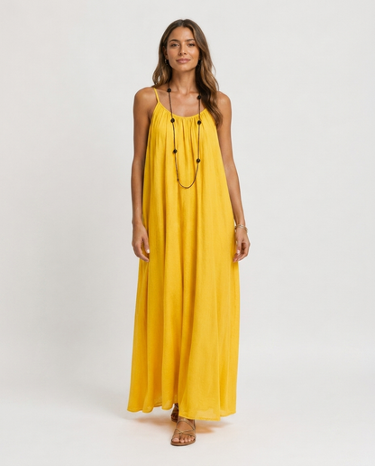 Claudine™ - Robe Longue Sans Manches
