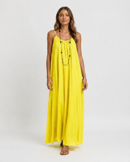 Claudine™ - Robe Longue Sans Manches