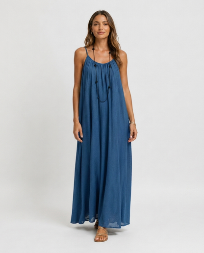 Claudine™ - Robe Longue Sans Manches