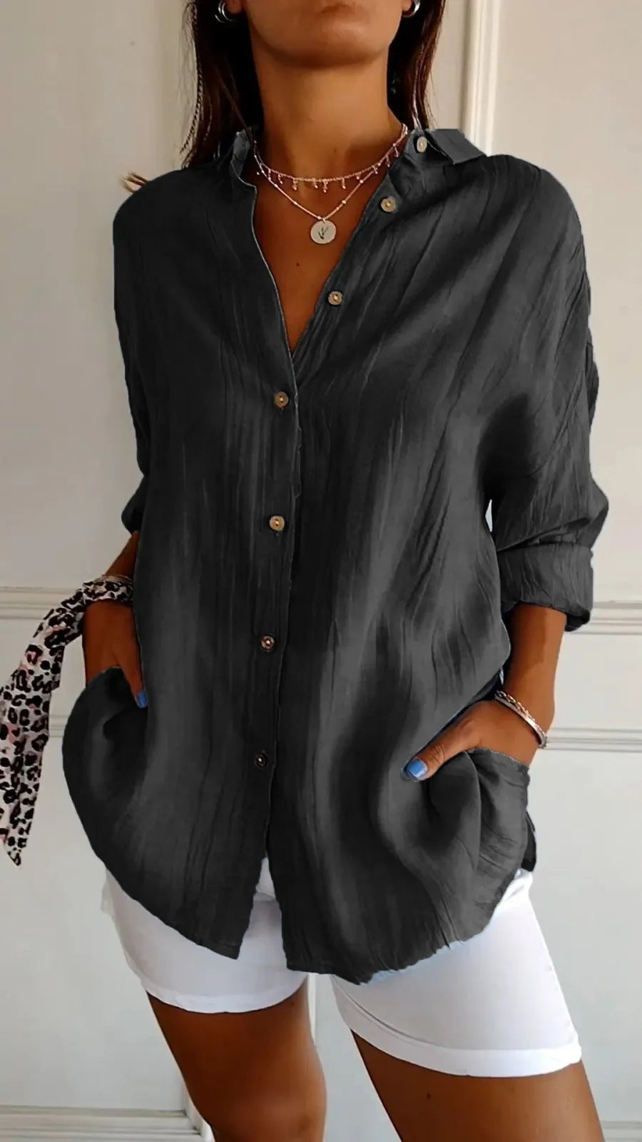 Capucine | Chemise fluide élégante