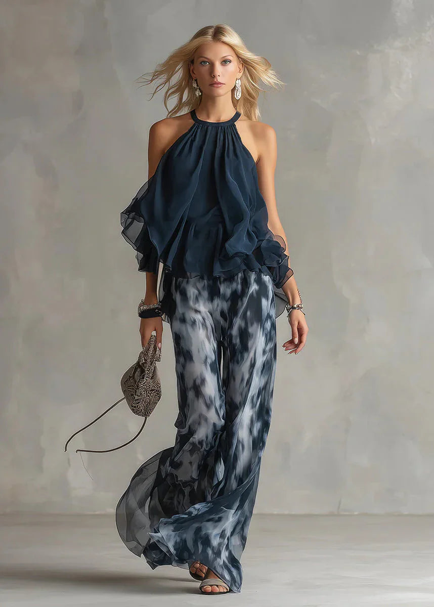 Azélie™ | Ensemble chic pantalon ample