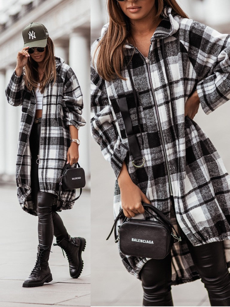 Aurelia - Tissu en laine à fermeture éclair