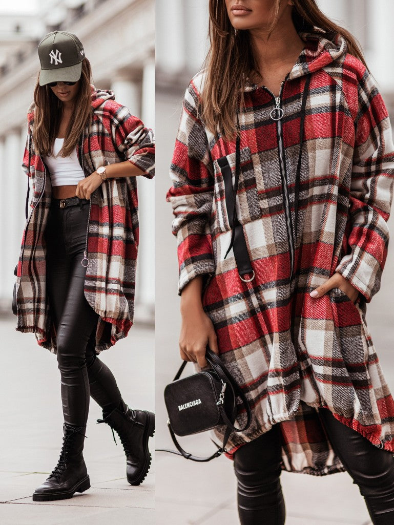 Aurelia - Tissu en laine à fermeture éclair