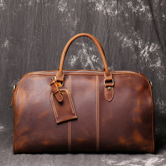 Iréliane™ | Sac en cuir - Weekender de luxe