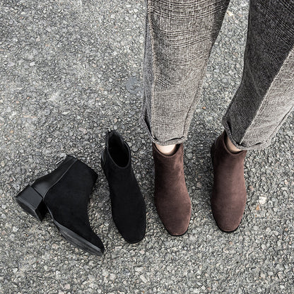 Léonora™ | Bottines de luxe à talon moyen