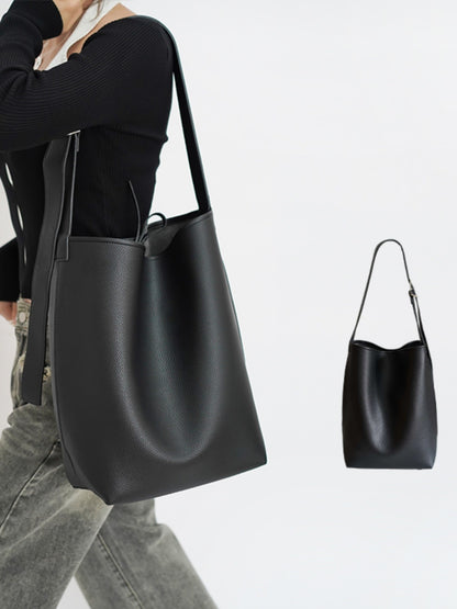 Camiliane™ | RowRuche Fourre-tout en cuir de vachette