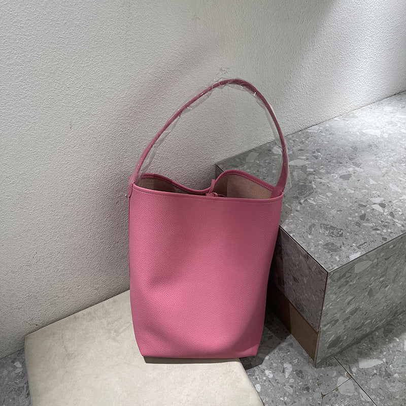 Solyria™ | RowRuche Fourre-tout en cuir de vachette