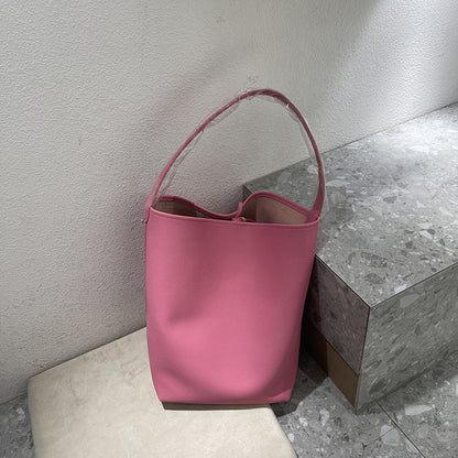 Solyria™ | RowRuche Fourre-tout en cuir de vachette