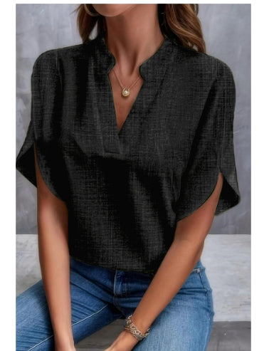 Isalie™ – Blouse élégante tissu fluide