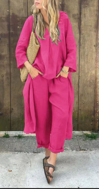 Floréva™ – Ensemble Chic et Polyvalent pour Printemps & Été