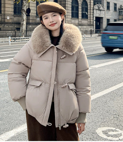 Élina™ - Veste en Fausse Fourrure Élégante et Confortable