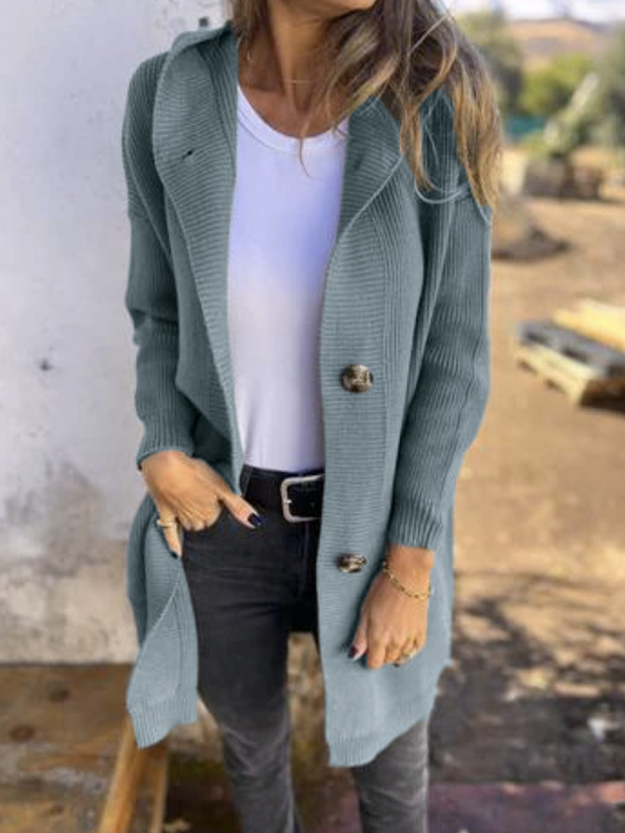 Cardigan Douillet à Capuche