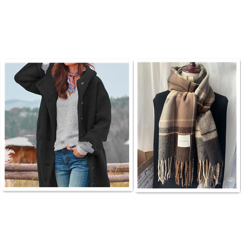 Camille™ - Manteau d'Automne Élégant
