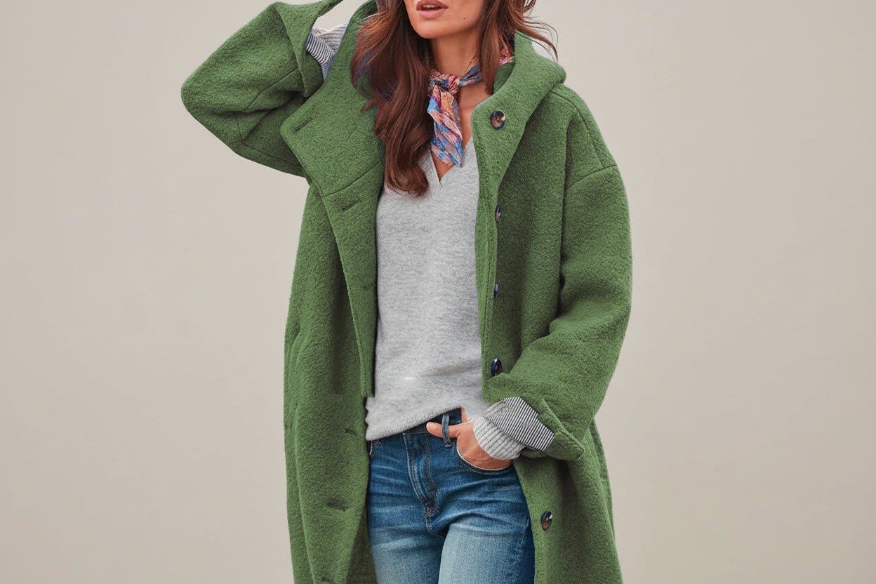Camille™ - Manteau d'Automne Élégant