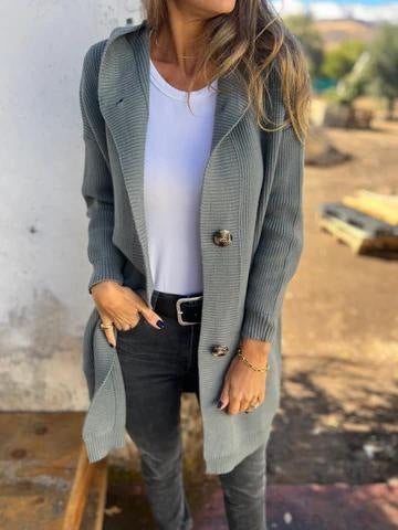 Cardigan Douillet à Capuche