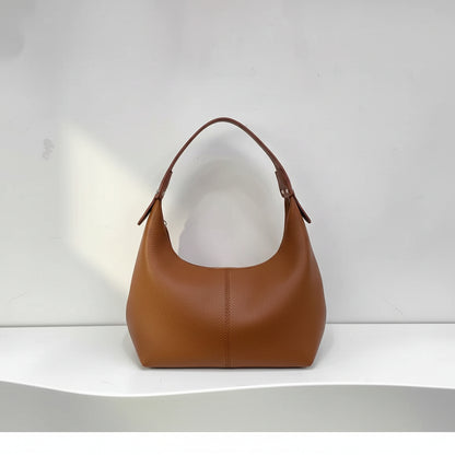 Anelyss™ | Chic Organic - Sac drapé en cuir de veau