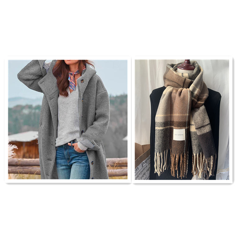 Camille™ - Manteau d'Automne Élégant