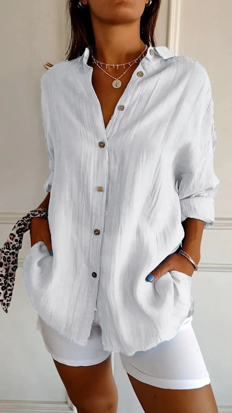 Capucine | Chemise fluide élégante