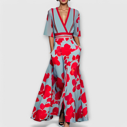 Manon - Élégante robe florale